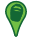 green airfield icon for visited bucket list fields